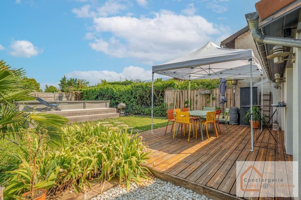 Maison A Lyon Parilly Avec Piscine, Jardin, Parking Prive & Proche Eurexpo Vénissieux المظهر الخارجي الصورة